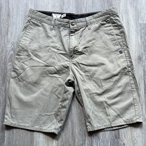 Men's Volcom Tan Shorts size 32